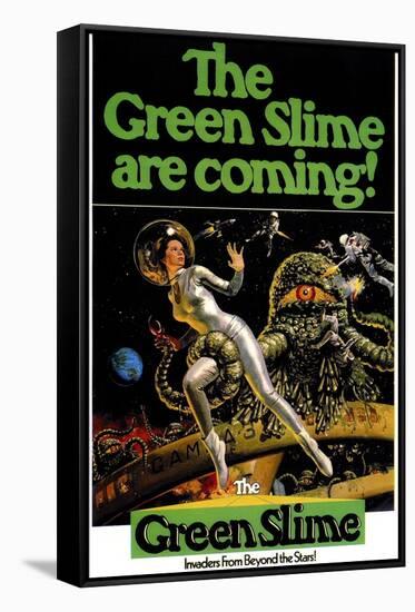 Green Slime, 1969-null-Framed Stretched Canvas