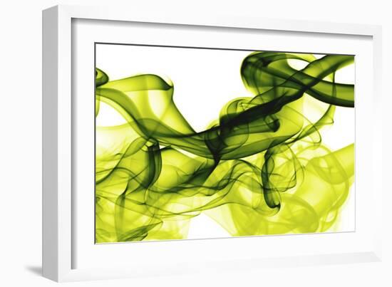 Green Smoke-GI ArtLab-Framed Giclee Print