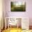 Green Sofa And Flamingos-Eleni Tzima-Photographic Print displayed on a wall