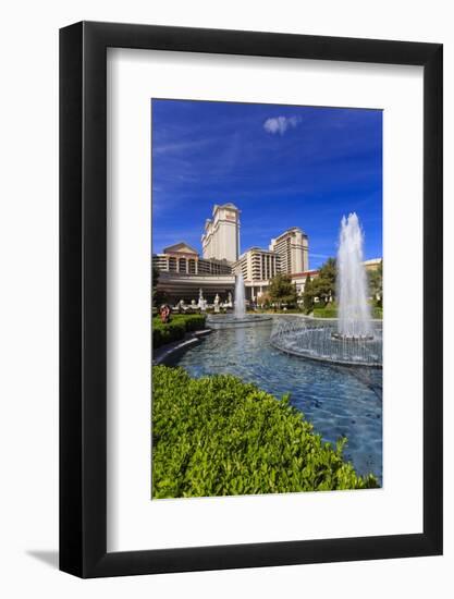 Green Space at Caesars, Garden and Fountains at Caesars Palace Hotel, Las Vegas, Nevada, Usa-Eleanor Scriven-Framed Photographic Print