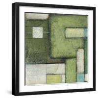 Green Space I-Beverly Crawford-Framed Art Print