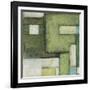 Green Space I-Beverly Crawford-Framed Art Print