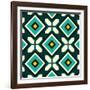 Green Spanish tile, 2018-Andrew Watson-Framed Giclee Print