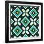 Green Spanish tile, 2018-Andrew Watson-Framed Giclee Print