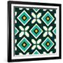 Green Spanish tile, 2018-Andrew Watson-Framed Giclee Print