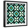 Green Spanish tile, 2018-Andrew Watson-Framed Giclee Print