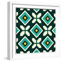 Green Spanish tile, 2018-Andrew Watson-Framed Giclee Print