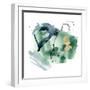 Green Splash Abstract IV-Jennifer Parker-Framed Art Print