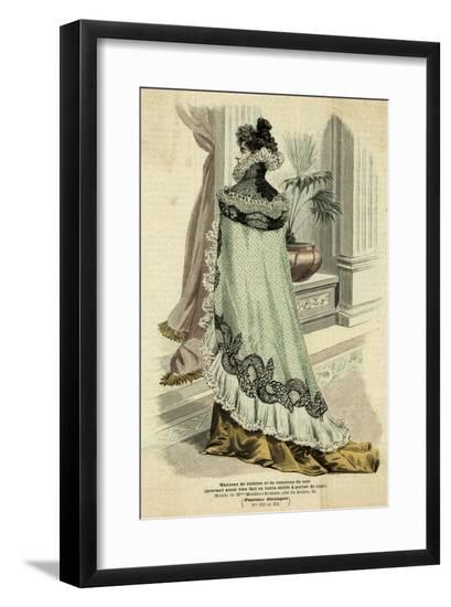 Green Spotted Cloak 1899--Framed Art Print