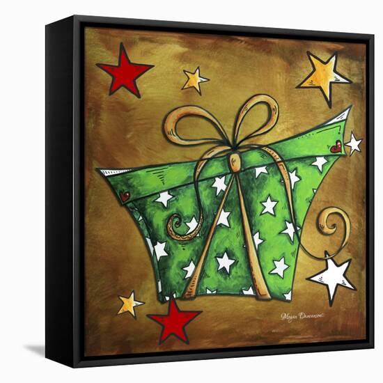 Green Stars Present-Megan Aroon Duncanson-Framed Stretched Canvas