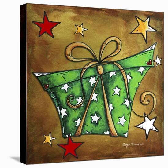 Green Stars Present-Megan Aroon Duncanson-Stretched Canvas