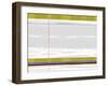 Green Strip-NaxArt-Framed Art Print