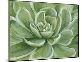 Green Succulent-Marilyn Dunlap-Mounted Art Print