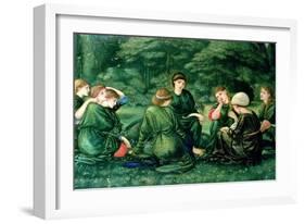 Green Summer, 1868-Edward Burne-Jones-Framed Giclee Print