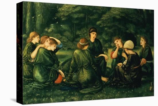 Green Summer, 1868-Edward Burne-Jones-Stretched Canvas