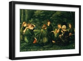 Green Summer, 1868-Edward Burne-Jones-Framed Giclee Print