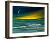 Green Surfer-Josh Adamski-Framed Photographic Print