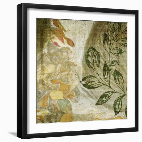 Green Swirl II-Studio 2-Framed Premium Photographic Print