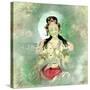 Green Tara-Christine Ganz-Stretched Canvas