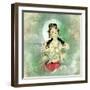 Green Tara-Christine Ganz-Framed Art Print