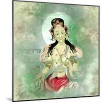 Green Tara-Christine Ganz-Mounted Art Print