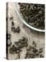 Green Tea (Dried Tea Leaves)-Winfried Heinze-Stretched Canvas