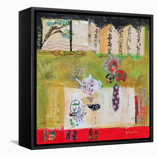 Green Tea-Sylvia Paul-Framed Stretched Canvas