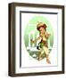 Green Temple-Dalliann-Framed Giclee Print