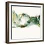 Green Terrain II-Sisa Jasper-Framed Art Print