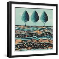 Green Three-Lisa Frances Judd-Framed Art Print