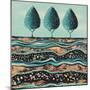 Green Three-Lisa Frances Judd-Mounted Art Print