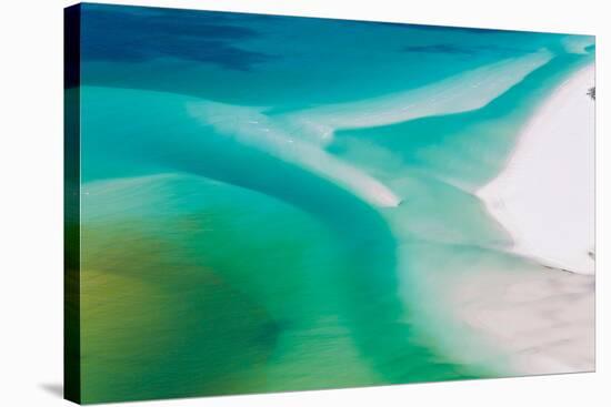 Green Tide II-Peter Adams-Stretched Canvas