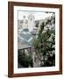 Green-tiled Roof and Minaret in the Medina, Fes, Morocco-Merrill Images-Framed Photographic Print