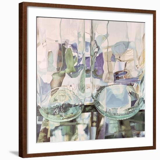 Green Transparency (Transparence Verte) 1981-Jeremy Annett-Framed Giclee Print