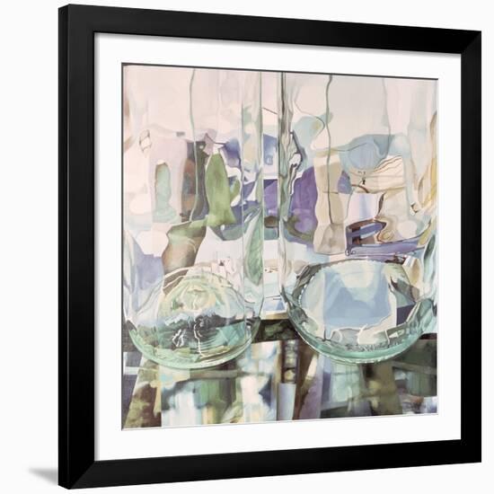 Green Transparency (Transparence Verte) 1981-Jeremy Annett-Framed Giclee Print