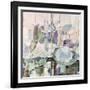 Green Transparency (Transparence Verte) 1981-Jeremy Annett-Framed Giclee Print