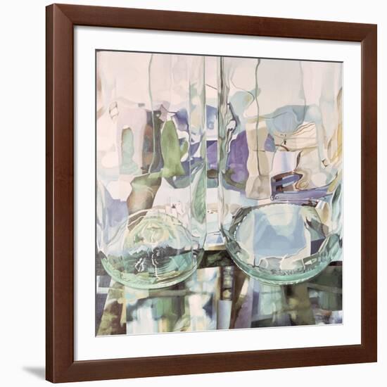 Green Transparency (Transparence Verte) 1981-Jeremy Annett-Framed Giclee Print