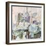 Green Transparency (Transparence Verte) 1981-Jeremy Annett-Framed Giclee Print