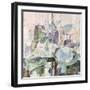 Green Transparency (Transparence Verte) 1981-Jeremy Annett-Framed Giclee Print