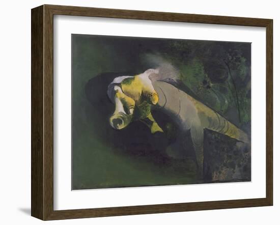 Green Tree Form: Interior of Woods-Graham Sutherland-Framed Giclee Print