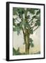 Green Tree Line I-PI Studio-Framed Art Print