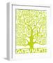 Green Tree of Life-Gustav Klimt-Framed Premium Giclee Print