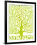 Green Tree of Life-Gustav Klimt-Framed Premium Giclee Print