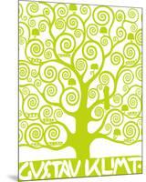 Green Tree of Life-Gustav Klimt-Mounted Premium Giclee Print