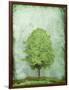 Green Tree-OnRei-Framed Art Print