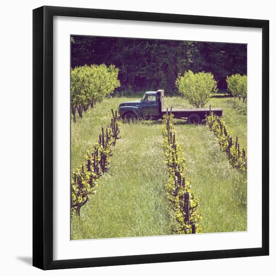 Green Truck-Lance Kuehne-Framed Photographic Print