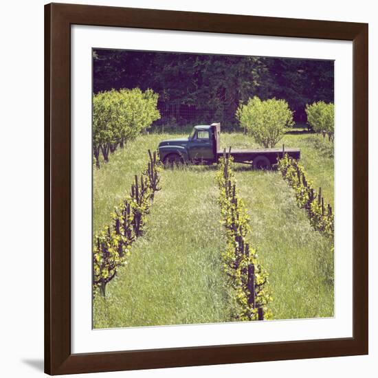 Green Truck-Lance Kuehne-Framed Photographic Print