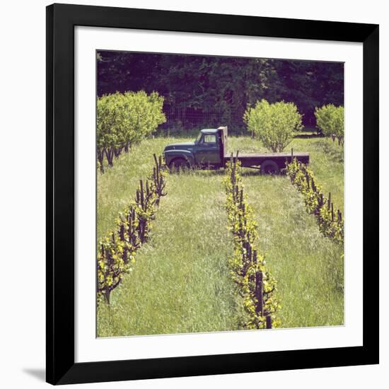 Green Truck-Lance Kuehne-Framed Photographic Print