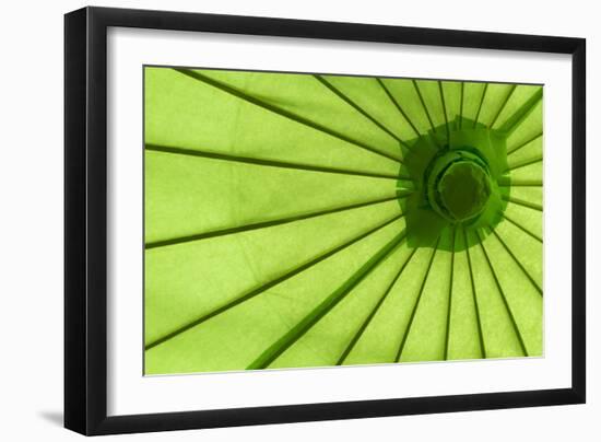 Green Umbrella-Kathy Mahan-Framed Photographic Print