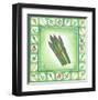 Green Veggies IV-Urpina-Framed Art Print